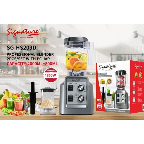 Signature 2 in1 1800W Commercial Blender