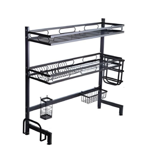 2 Tiers Over The Sink Dish Drainer