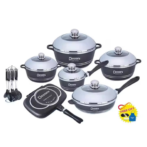Dessini 23 Pieces Imperial Original Cookware Set