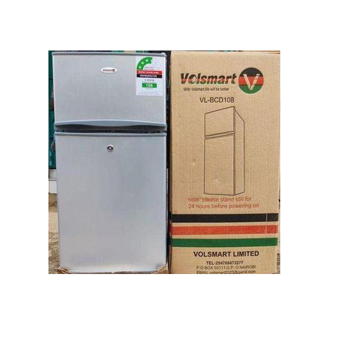 Volsmart 108L Double Doors Fridge