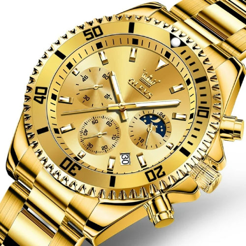Olevs Chronograph Model-2870 Luxury Men's Watch