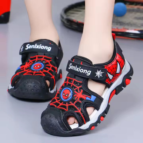 Boys Sandals Spiderman Kids Shoes