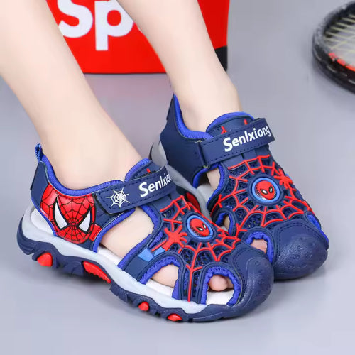 Boys Sandals Spiderman Kids Shoes
