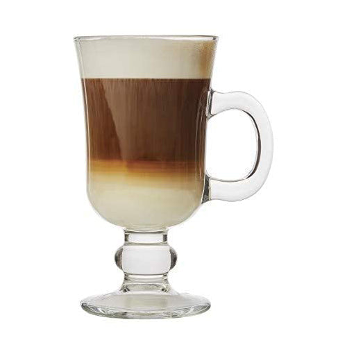 Elegant 2pcs Irish Glass Mugs
