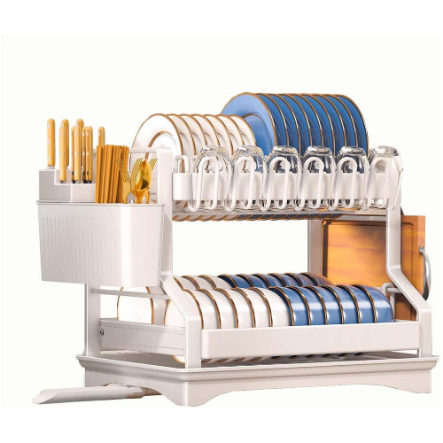 L-Classy High Quality 2-Tier Dish Rack