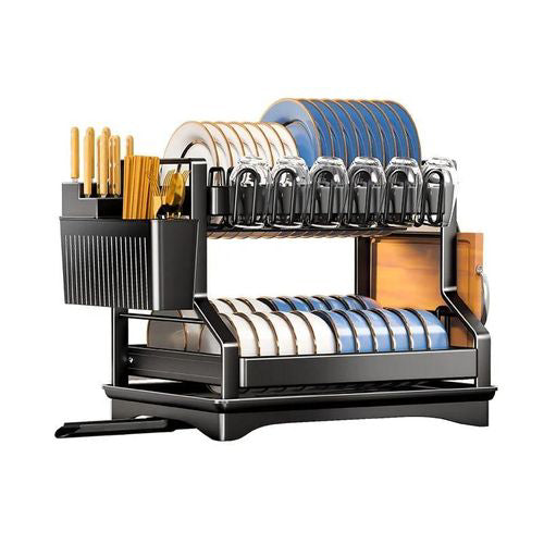 L-Classy High Quality 2-Tier Dish Rack