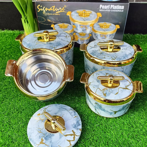 Pearl Platina 4pcs Hotpots Set