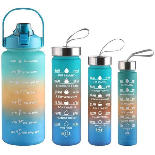 4 in 1 Motivational Water Bottles