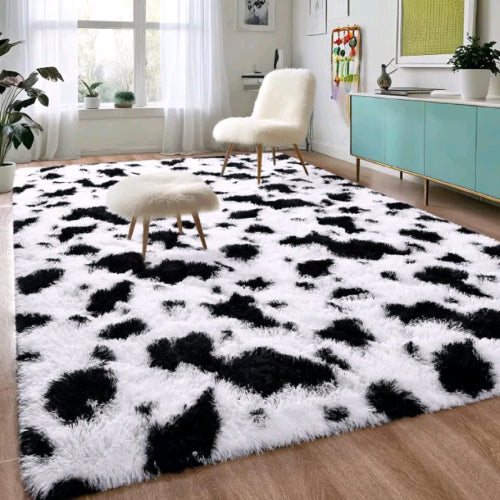 Patched Fluffy 5*8 Carpets