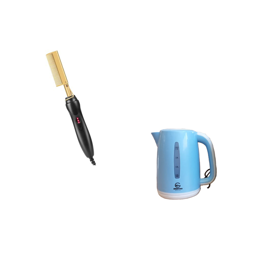 Commercial Hot Comb with 2L Electric Kettle
