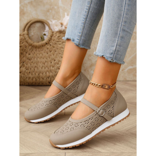 Women's Breathable Strap Mesh Sneakers