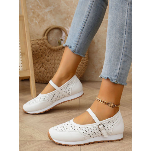Women's Breathable Strap Mesh Sneakers