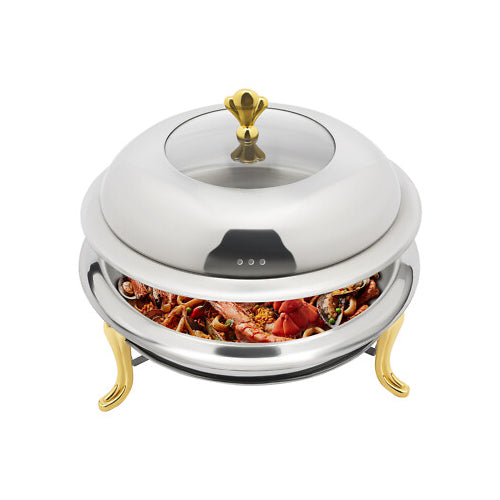 Round 28cm Stainless Steel Chafing Dish