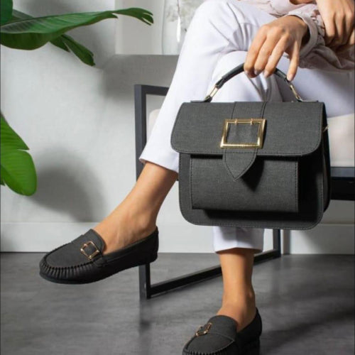 Women's Elegant Textured Hand Bag