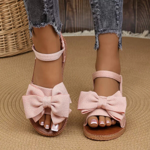 Casual Cute Bow Tie Knot Ladies Sandals