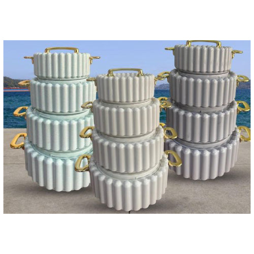 Stylish 4pcs Gold Star Hotpots Set