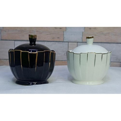 Ceramic Sugar Dish-Black