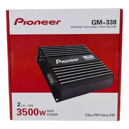 Pioneer GM-338 2 Channel Amplifier