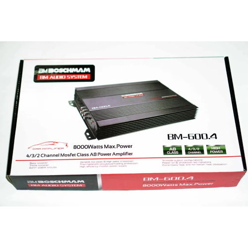 Boschmann BM-600.4 Channel Amplifier