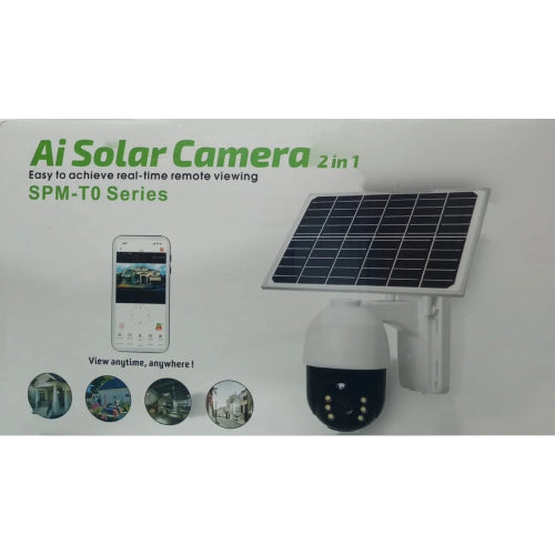 AI Solar 2in1 Smart Camera