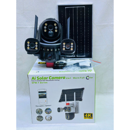 AI Solar 2in1 Warm Full Color Camera