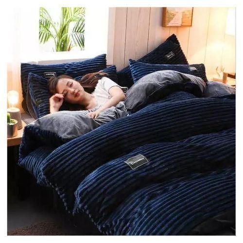 High Quality 6*7 Warm Velvet Duvet Set