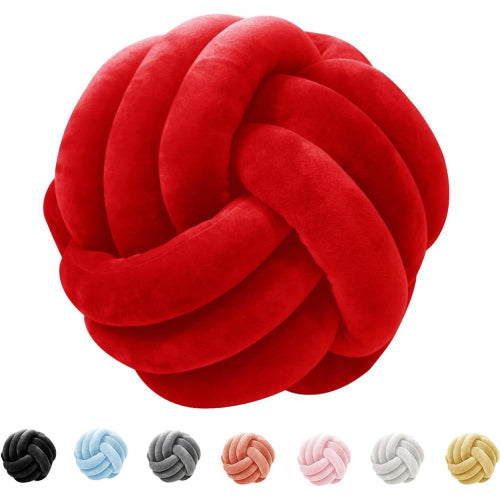 Velvet Knot Pillow