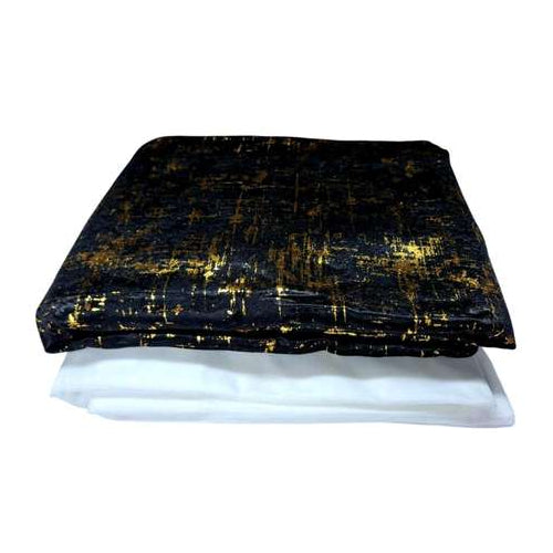 Marble Sheer Ring 3pcs Curtains