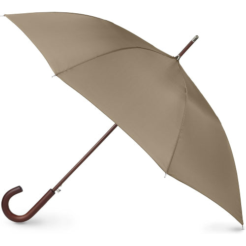 Classic Wooden J Stick Handle Umbrella