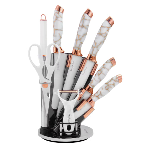 Marble 7pcs Professional Chef Knife Set