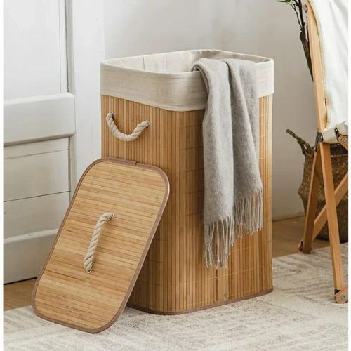 Foldable Wooden Laundry Basket