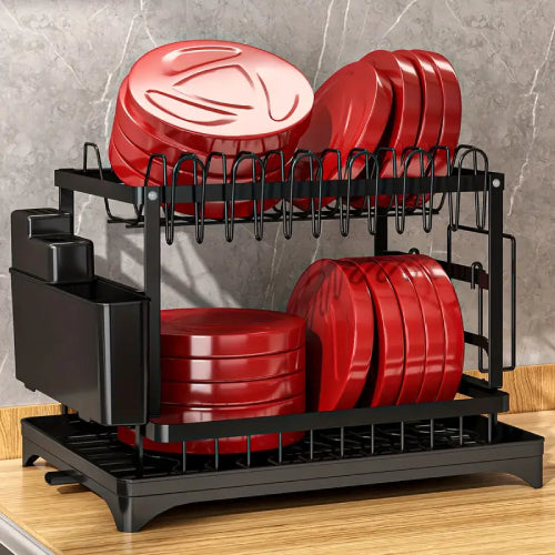 Classy High Quality 2-Tier Dish Rack