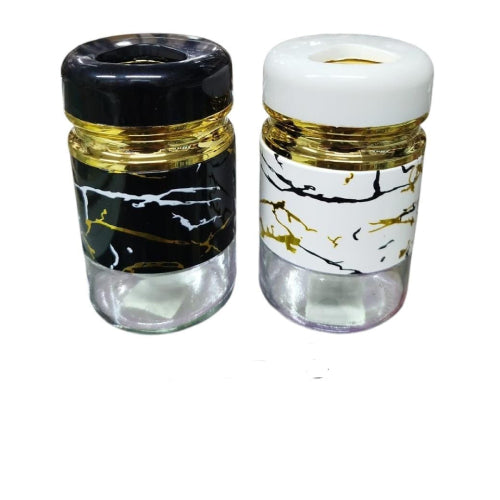 Glass Marble Coated Salt & Pepper Shaker