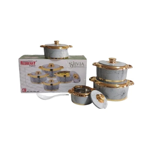 Redberry Silvia 4pcs Insulated Hotpots