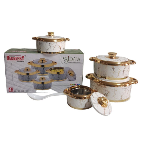 Redberry Silvia 4pcs Insulated Hotpots
