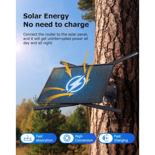 L8 4G Solar Router (Black)