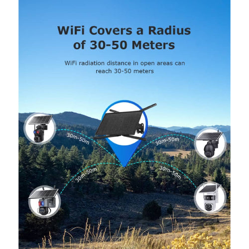 L8 4G Solar Router (Black)