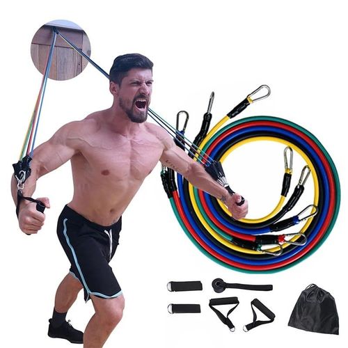 Crossfit 11pcs Resistance Bands Gym Ropes
