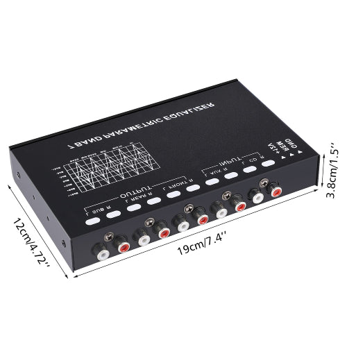 Adjustable MX708 7 Band Car Equalizer