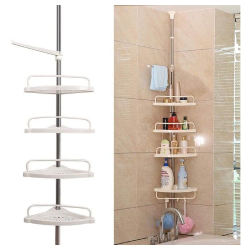 4 Layer Adjustable Multi Corner Shelf