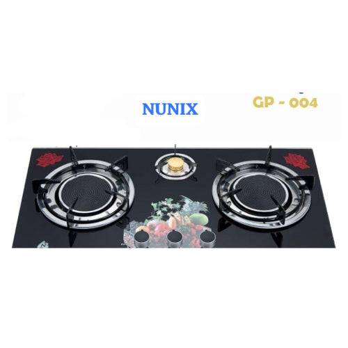 Nunix GP-004 Infrared 3-Burner Gas Cooker