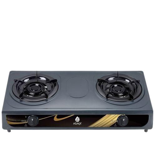 Nunix SC-002 Double Burner Gas Stove Cooker