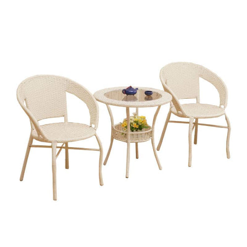 Rattan 2+1 Outdoor Indoor Patio Furniture Sets