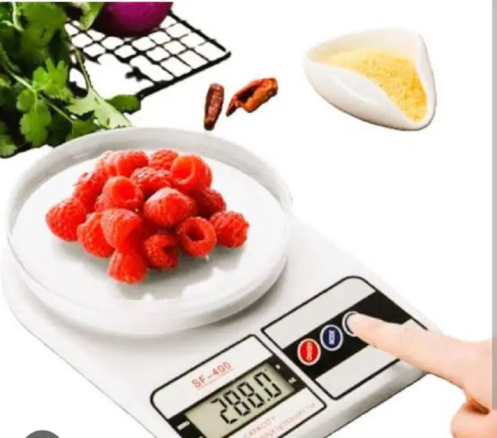 price drop š„š„ special offer Generic Digital Electronic kitchen 10 Kg weighing scale machine white one size White as picture