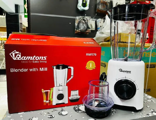 RAMTONS BLENDER + MILL 1.5L 2 SPEED