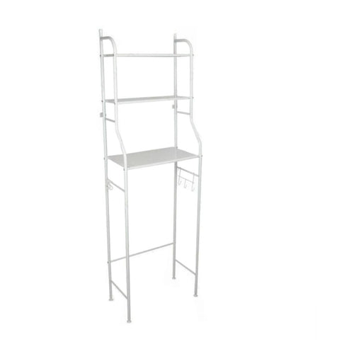Adjustable 3-Tier Standing Storage Toilet Rack