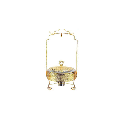 Signature Gold Plated DF-68599 Round Chafing Dish