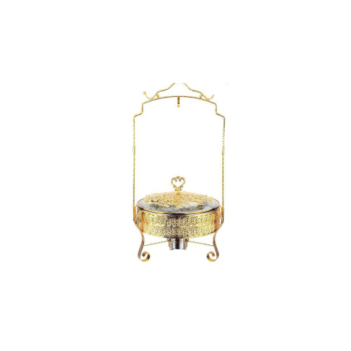Signature Gold Plated DF-68599 Round Chafing Dish