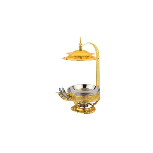 Signature Gold-Plated DF-68145 Round Chafing Dish