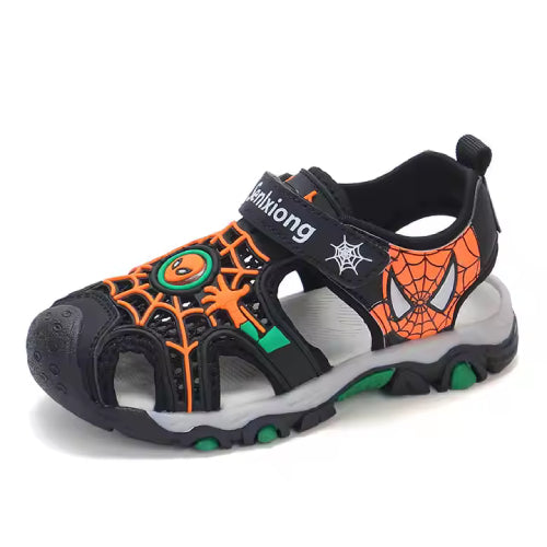 Boys Sandals Spiderman Kids Shoes